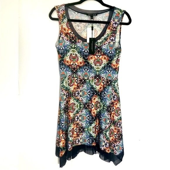 Cable & Gauge printed dress! NWT! Size M - Picture 1 of 8